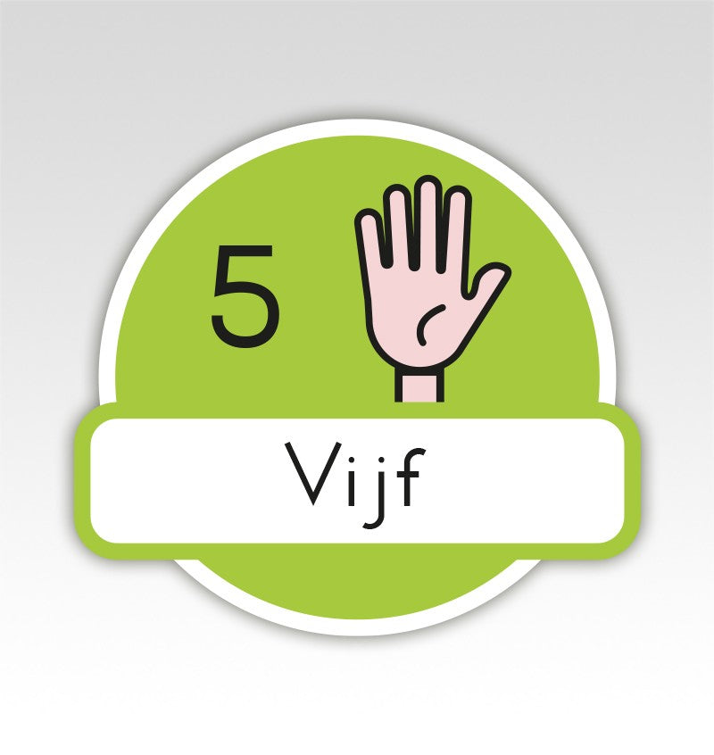 Metrobord Cijfermatjes Leren Tellen