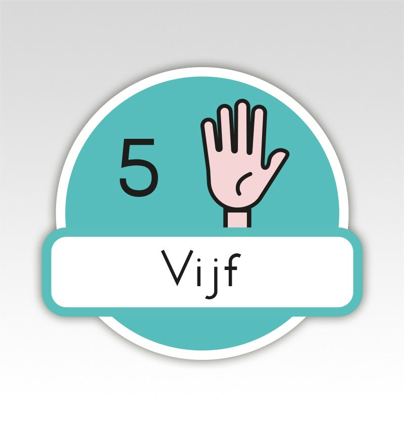 Metrobord Cijfermatjes Leren Tellen