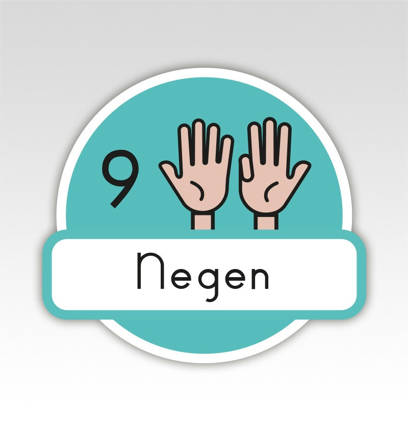 Metrobord Cijfermatjes Leren Tellen