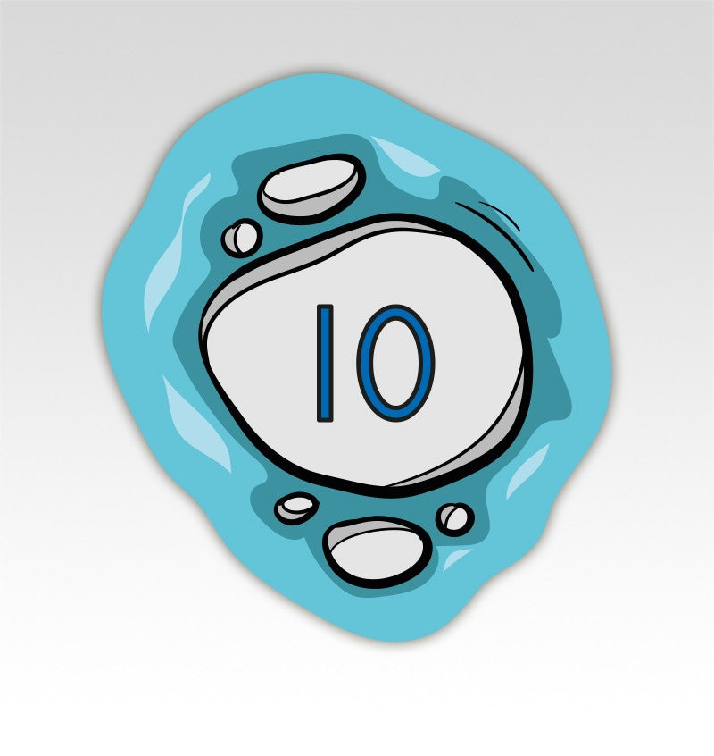 Stapstenen Cijfermatjes Leren Tellen