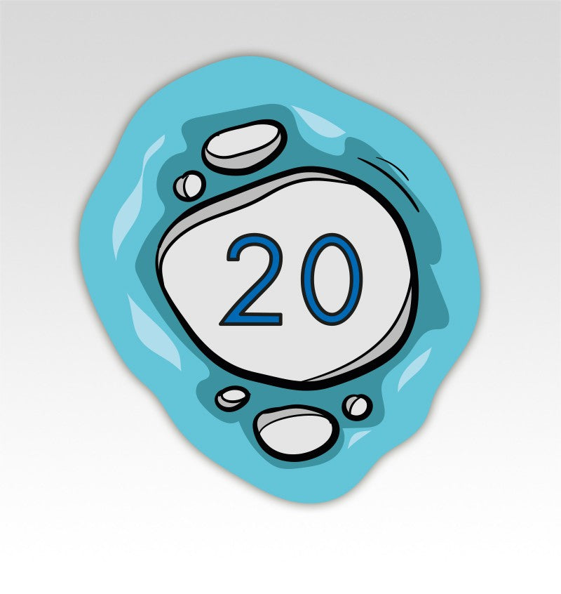 Stapstenen Cijfermatjes Leren Tellen