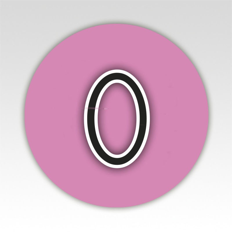 Ronde Cijfermatjes Leren Tellen