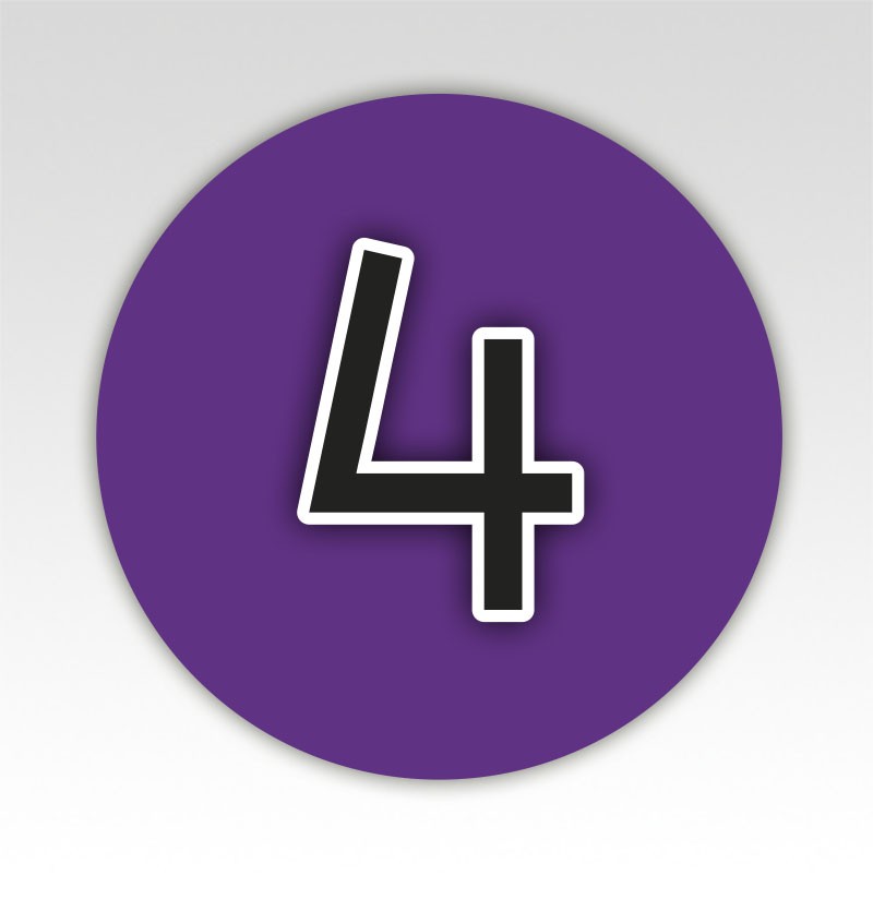 Ronde Cijfermatjes Leren Tellen