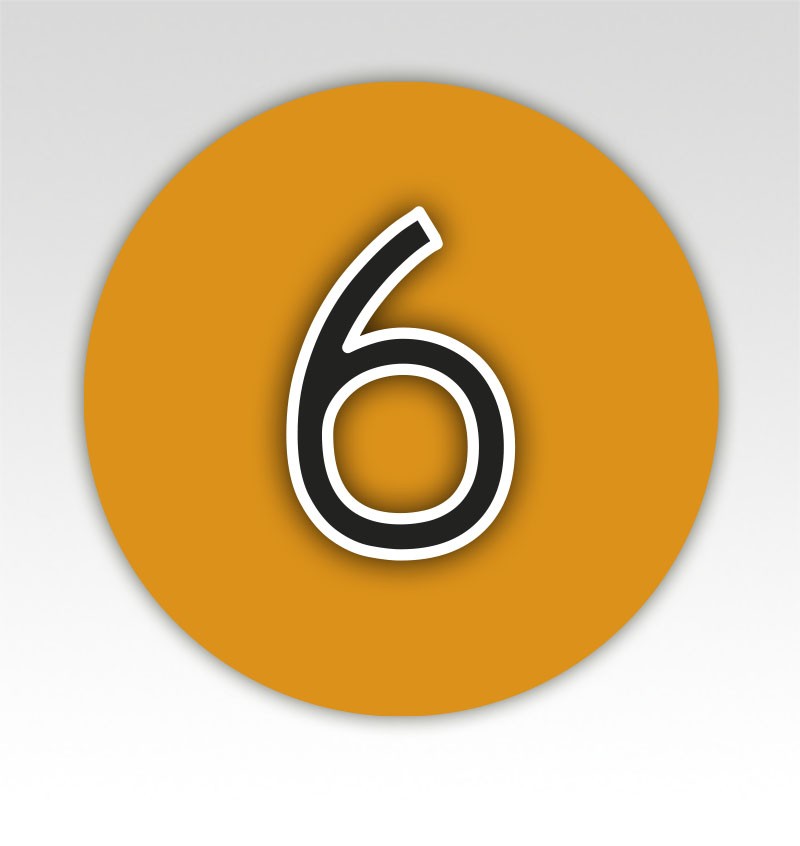 Ronde Cijfermatjes Leren Tellen