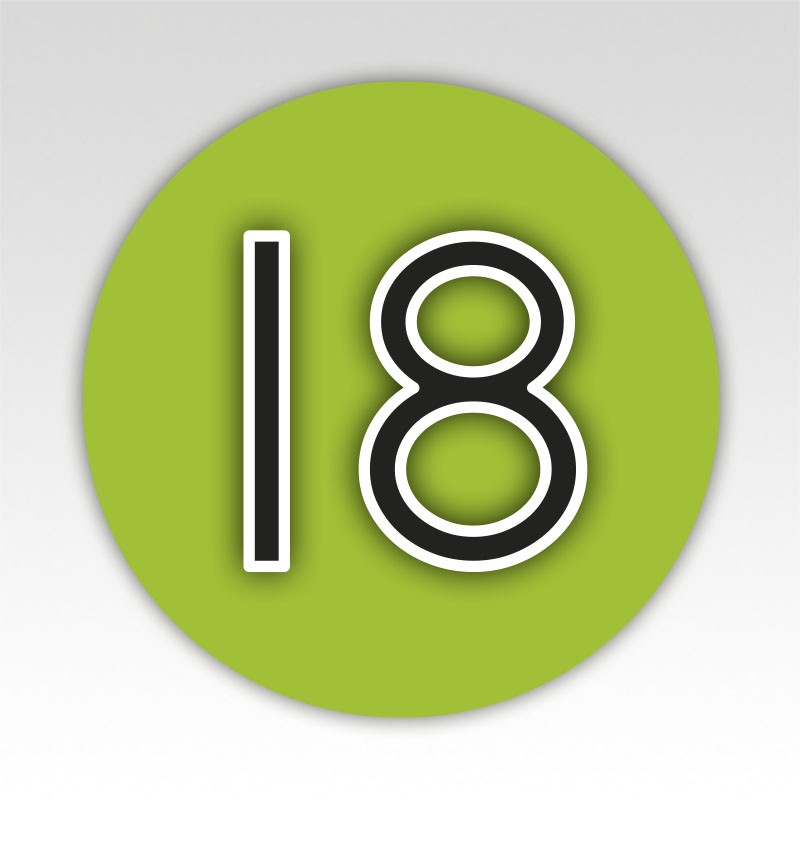 Ronde Cijfermatjes Leren Tellen