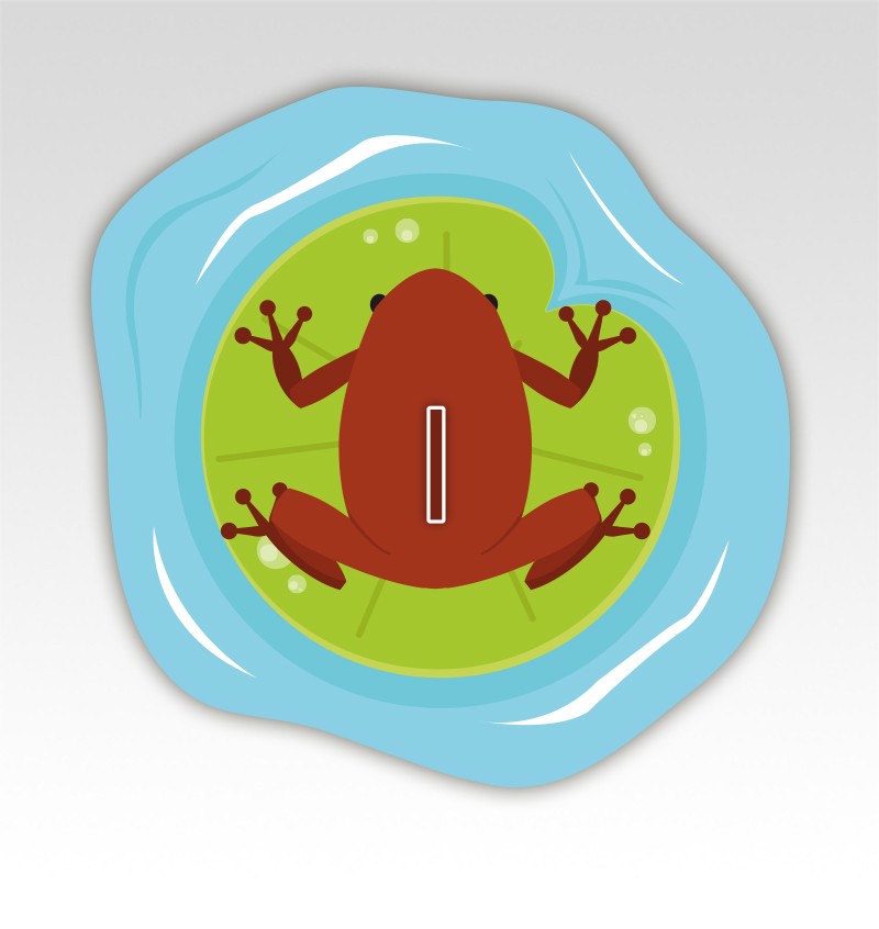 Kikkers Cijfermatjes Leren Tellen