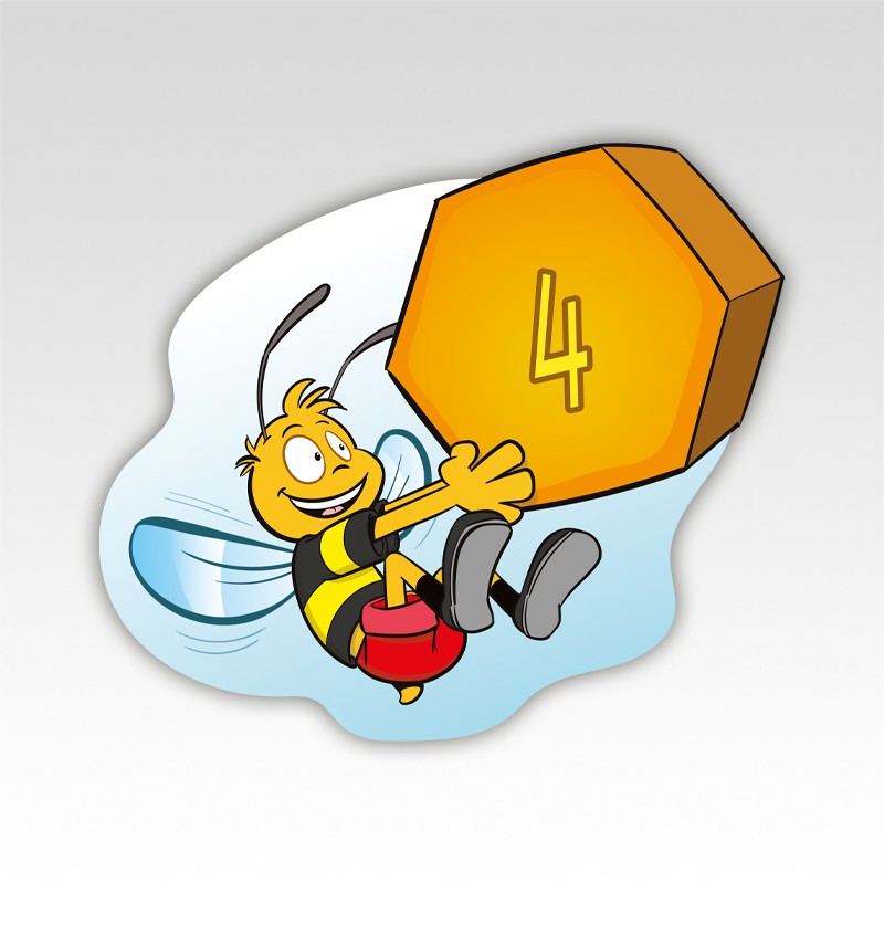 Bijen Cijfermatjes Leren Tellen