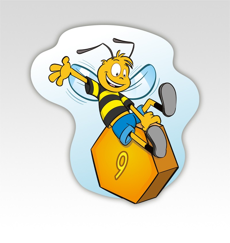 Bijen Cijfermatjes Leren Tellen