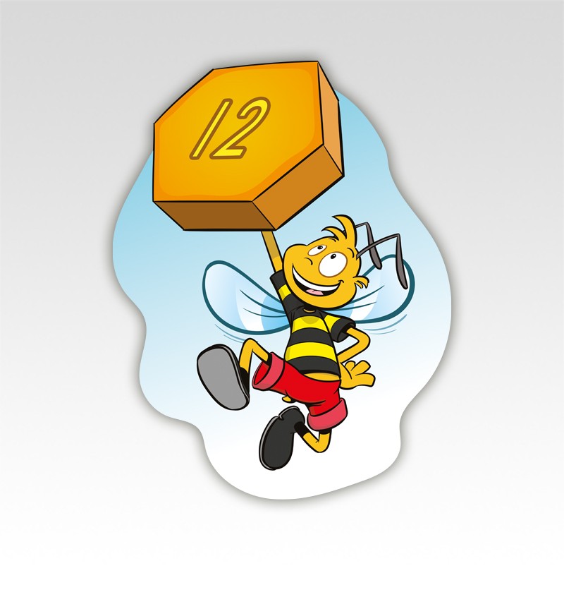 Bijen Cijfermatjes Leren Tellen