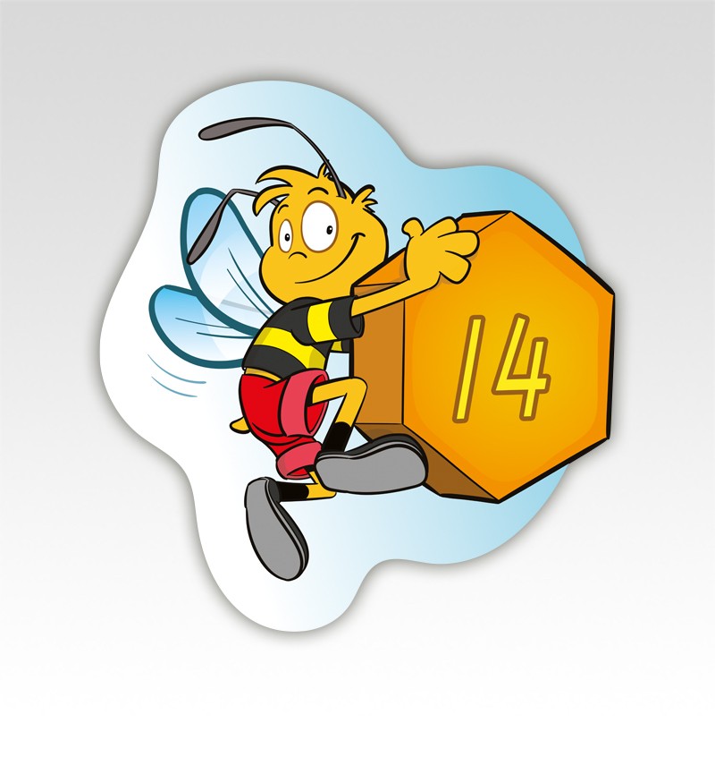 Bijen Cijfermatjes Leren Tellen