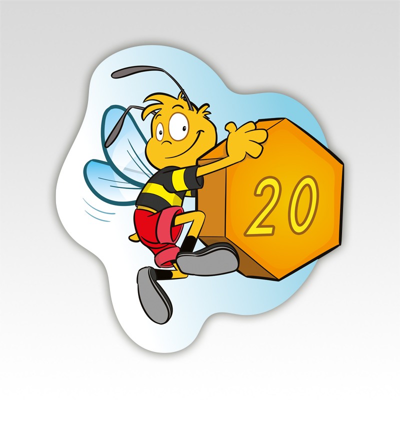 Bijen Cijfermatjes Leren Tellen