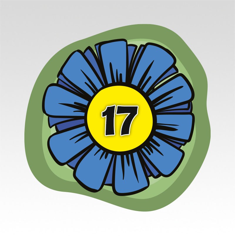 Bloemen Cijfermatjes Leren Tellen