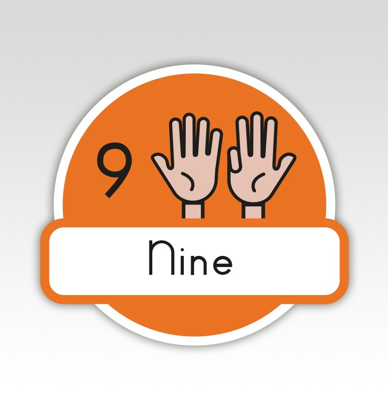 Metrobord Cijfermatjes Engels Leren Tellen