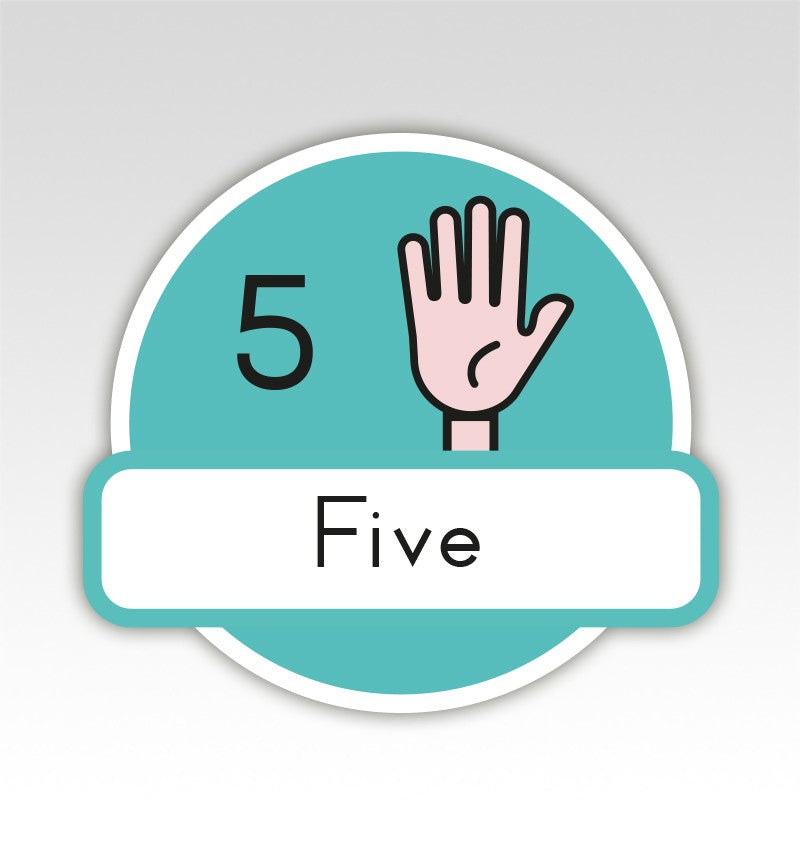 Metrobord Cijfermatjes Engels Leren Tellen