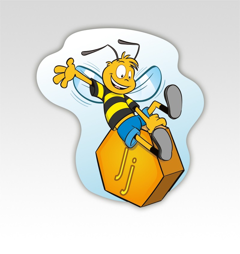 Bijen Lettermatjes Alfabet