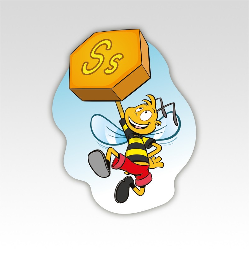 Bijen Lettermatjes Alfabet