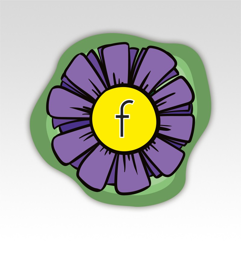 Bloemen Lettermatjes Alfabet