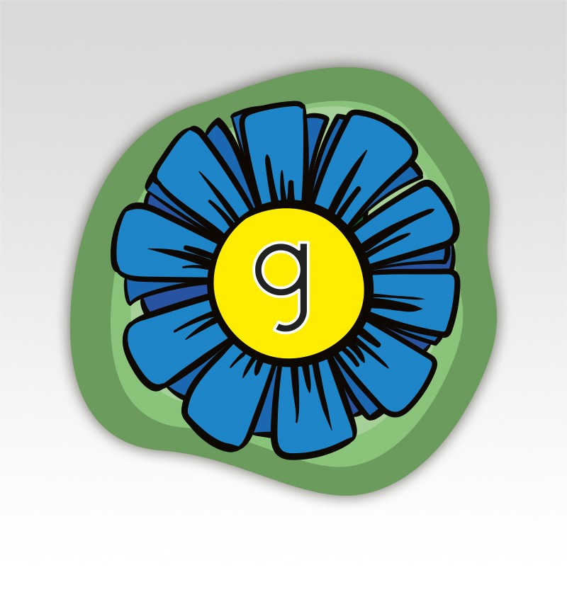 Bloemen Lettermatjes Alfabet