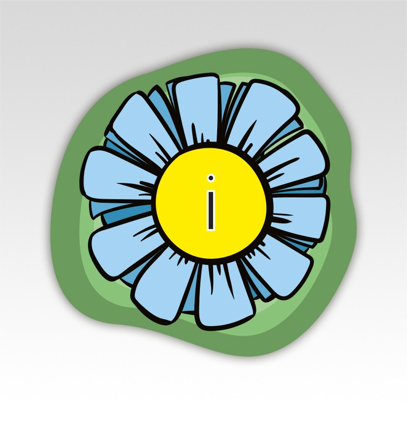 Bloemen Lettermatjes Alfabet