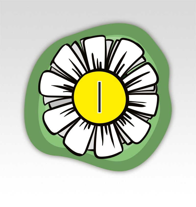 Bloemen Lettermatjes Alfabet