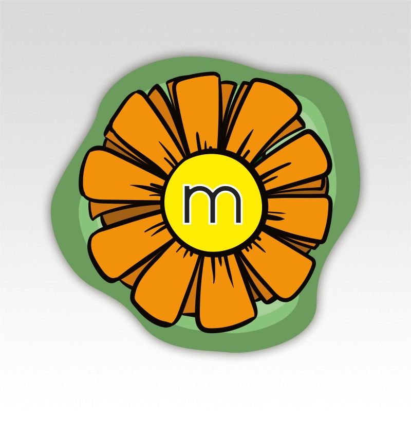 Bloemen Lettermatjes Alfabet