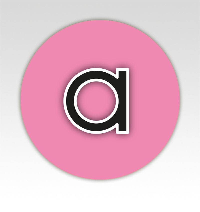 Ronde Lettermatjes Alfabet