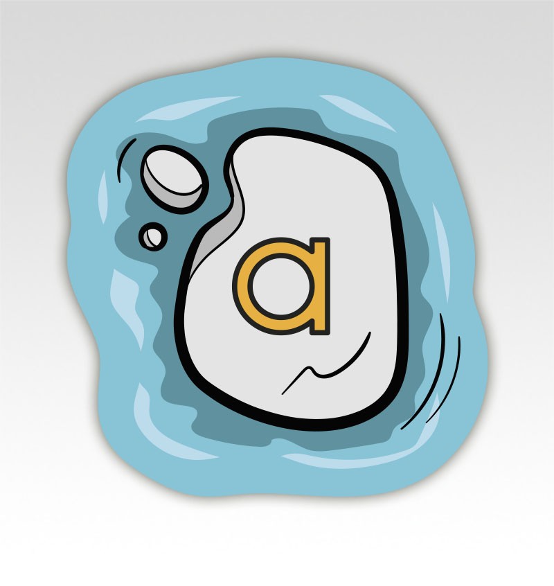 Stapstenen Lettermatjes Alfabet