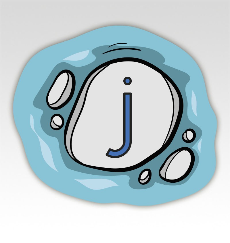 Stapstenen Lettermatjes Alfabet