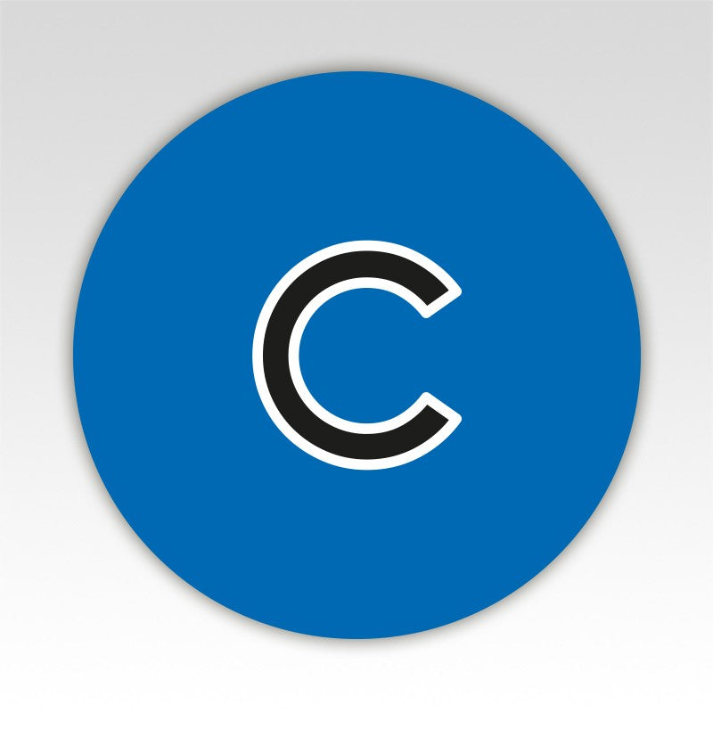 Ronde Lettermatjes Klanken