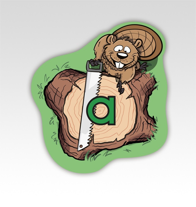 Boomstammen Lettermatjes Klanken