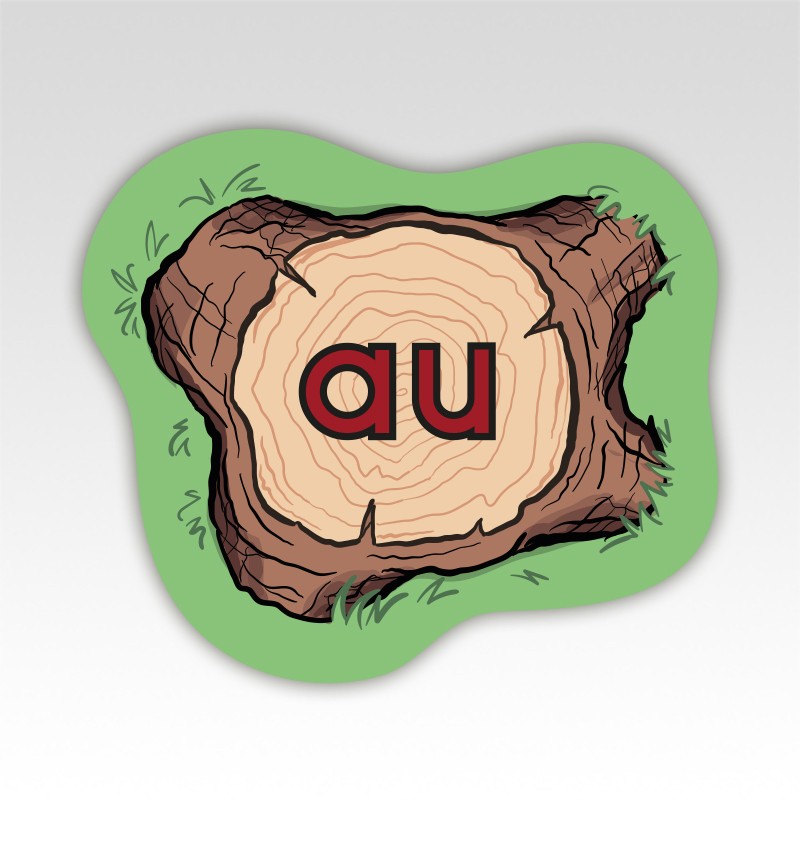 Boomstammen Lettermatjes Klanken