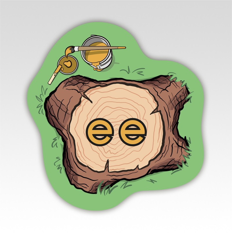 Boomstammen Lettermatjes Klanken