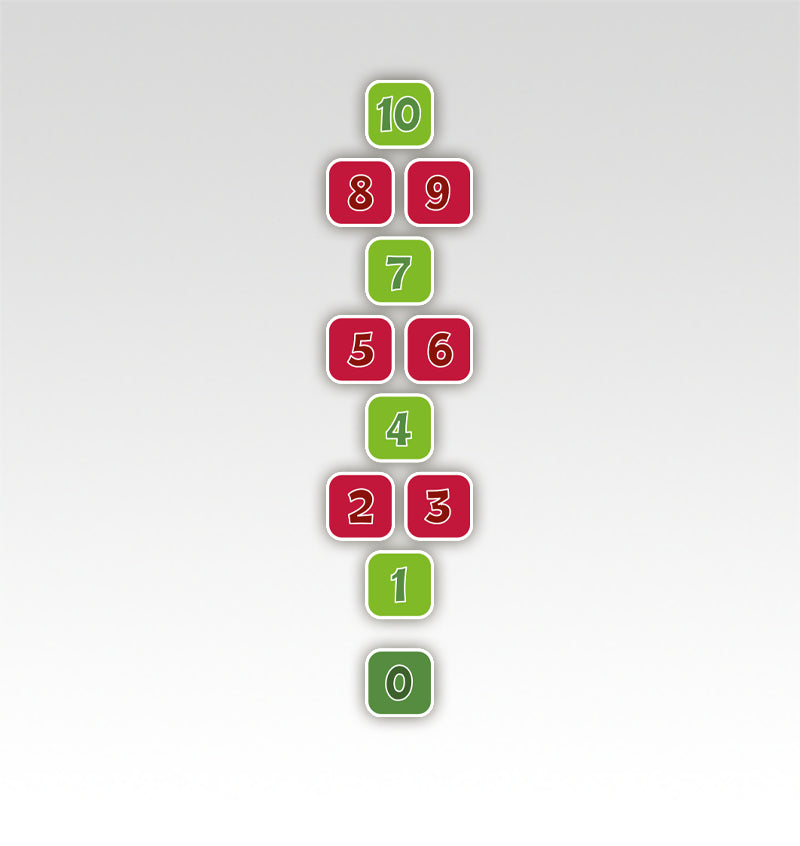 Hinkelbaan Cijfermatjes Leren Tellen