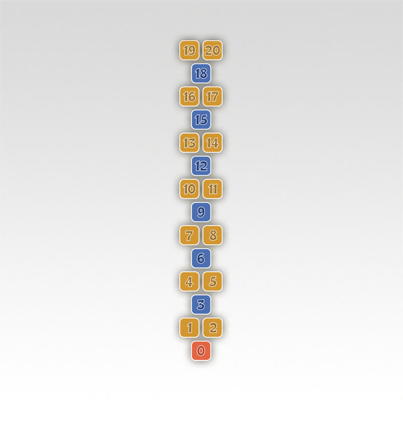 Hinkelbaan Cijfermatjes Leren Tellen