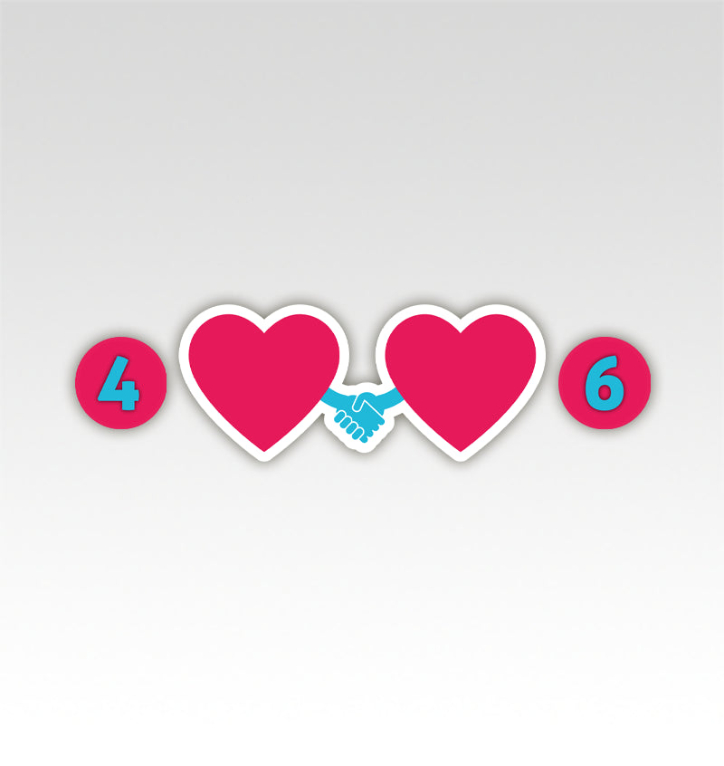 Verliefde Harten Rekenmatjes Splitsen