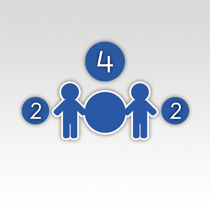 Tweelingen Rekenmatjes Splitsen