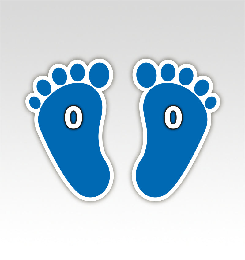 Handen en Voeten Parcours - Bewegend Leren met kleuren, vormen en getallen