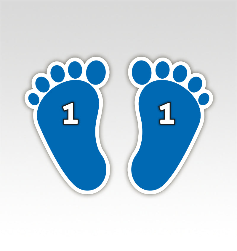 Handen en Voeten Parcours - Bewegend Leren met kleuren, vormen en getallen