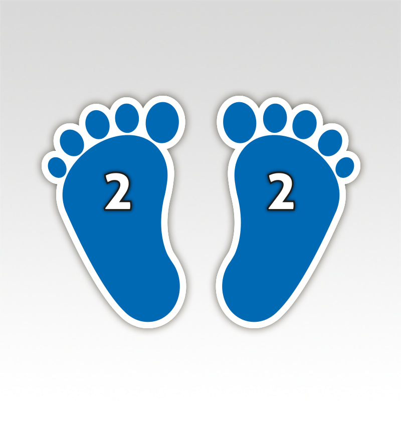 Handen en Voeten Parcours - Bewegend Leren met kleuren, vormen en getallen