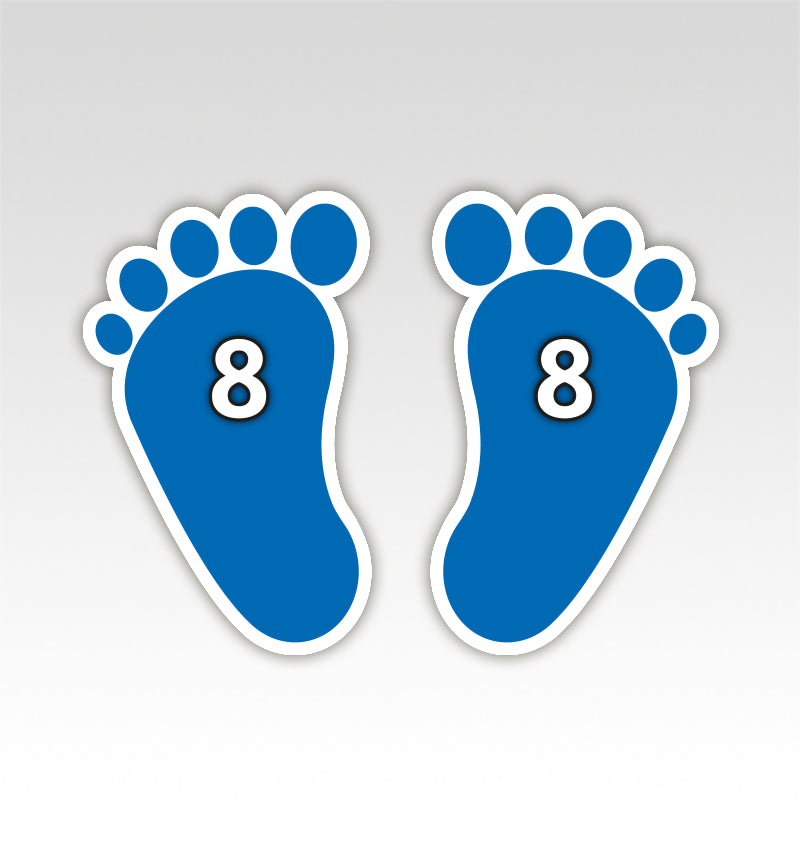 Handen en Voeten Parcours - Bewegend Leren met kleuren, vormen en getallen