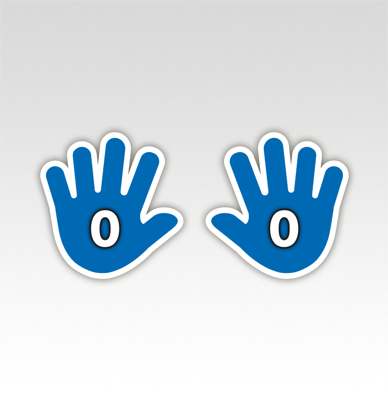 Handen en Voeten Parcours - Bewegend Leren met kleuren, vormen en getallen