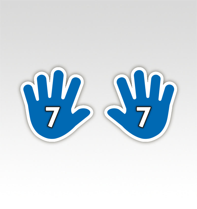 Handen en Voeten Parcours - Bewegend Leren met kleuren, vormen en getallen