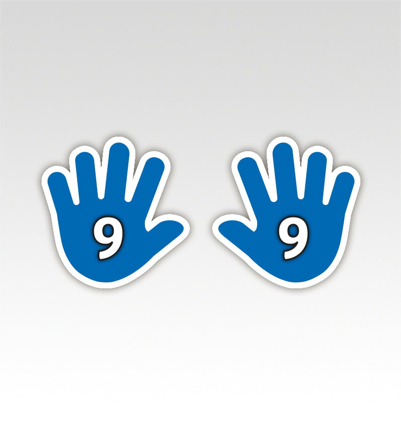 Handen en Voeten Parcours - Bewegend Leren met kleuren, vormen en getallen