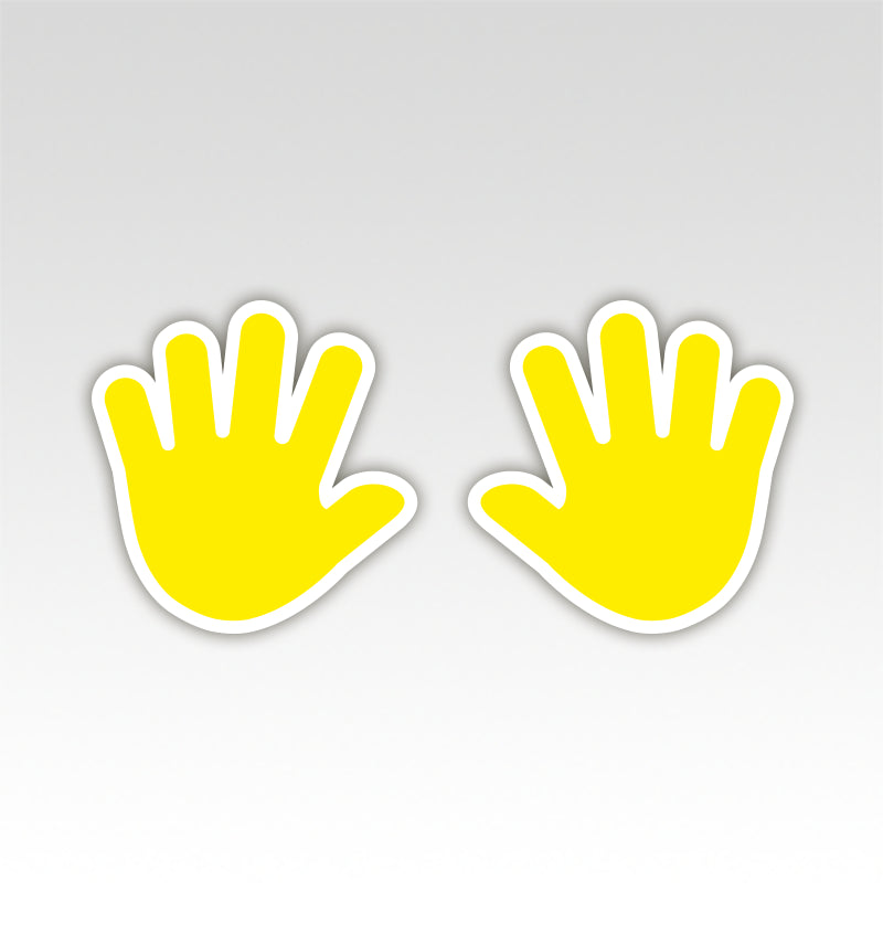 Handen en Voeten Parcours - Bewegend Leren met kleuren, vormen en getallen