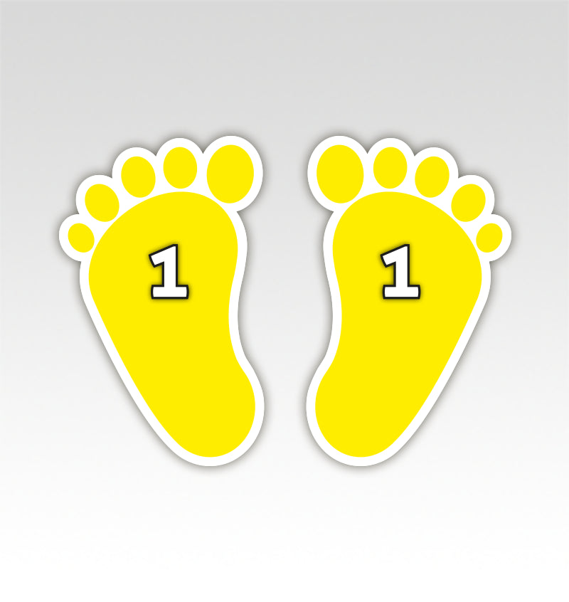 Handen en Voeten Parcours - Bewegend Leren met kleuren, vormen en getallen