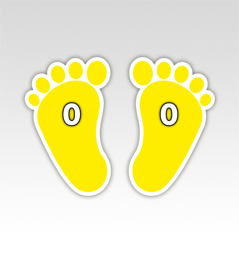 Handen en Voeten Parcours - Bewegend Leren met kleuren, vormen en getallen