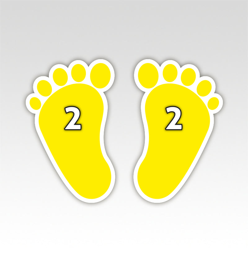 Handen en Voeten Parcours - Bewegend Leren met kleuren, vormen en getallen