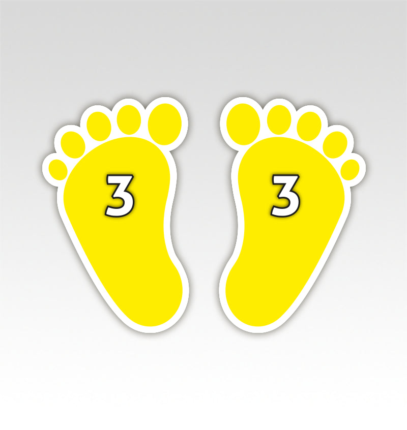 Handen en Voeten Parcours - Bewegend Leren met kleuren, vormen en getallen