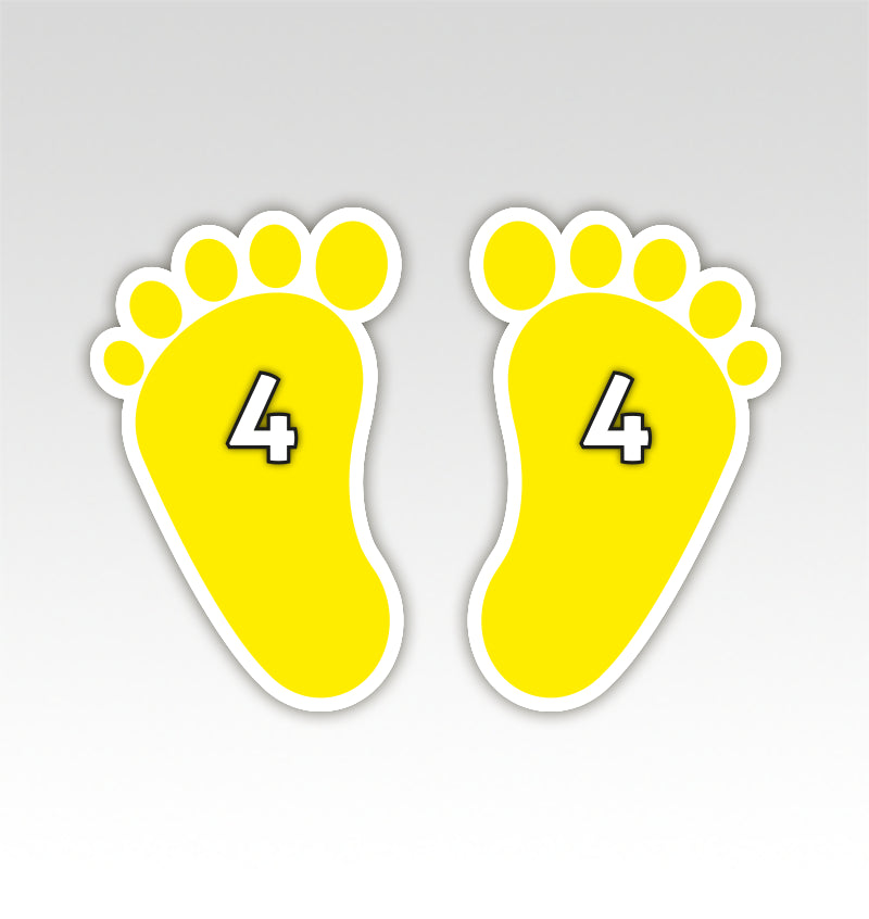 Handen en Voeten Parcours - Bewegend Leren met kleuren, vormen en getallen