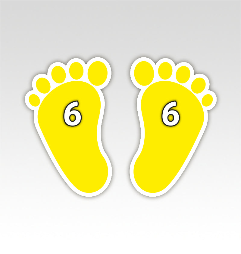 Handen en Voeten Parcours - Bewegend Leren met kleuren, vormen en getallen